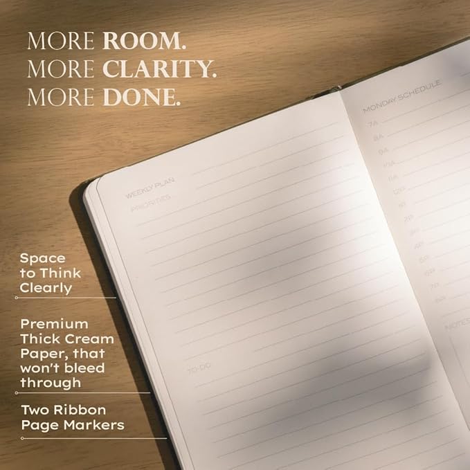 Anecdote 2026-2027 Planner: A Monthly, Weekly & Daily Planner with Calendar | 8.5" x 5.2" | Hardcover To-Do List Organizer, Planning Your Success, Start Anytime, Achieve Productivity Goals (Tie Dye)