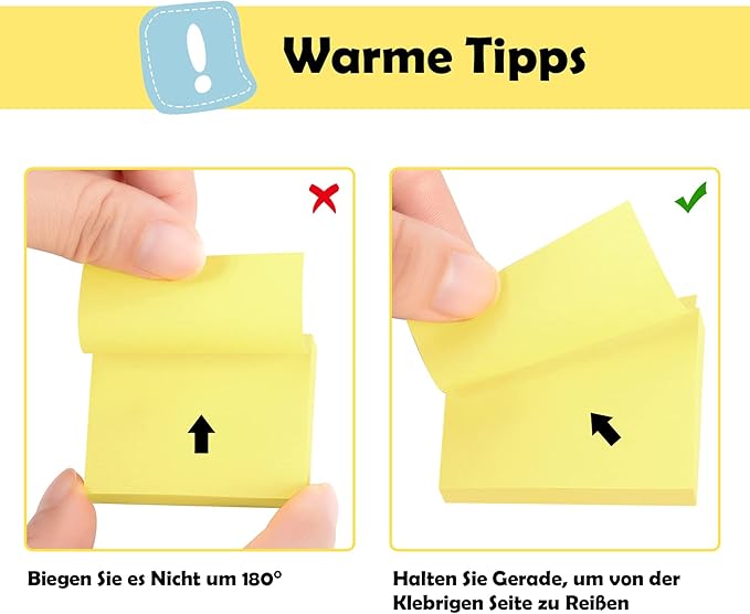 2400 Sheets Mini Sticky Notes Yellow 2 x 1.5in, Small Sticky Pads, 24 Pack Notes Pads Memo Pads,Strong Self-Adhesive Notes,Bulk Tiny Pads Easy to Post Notes for Home, Office, School(100 Sheets/Pad)