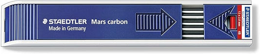 Staedtler Mars Carbon Lead, 2mm, 4B, 12 Lead (200-4B)