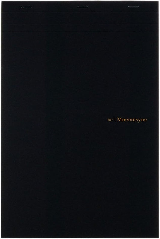 Maruman MNEMOSYNE Notepad 11.7 x 8.27 Inches (A4), 5mm-squared, 70 Sheets (N187A)