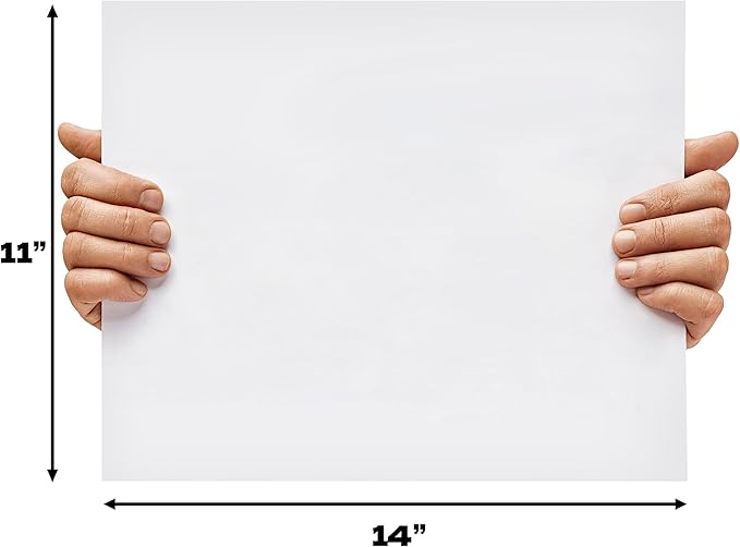ArtSkills 11” x 14” Poster Board, Heavyweight White Poster Boards for Vision Boards, School Projects, Presentations, Arts and Crafts, 72-Pack