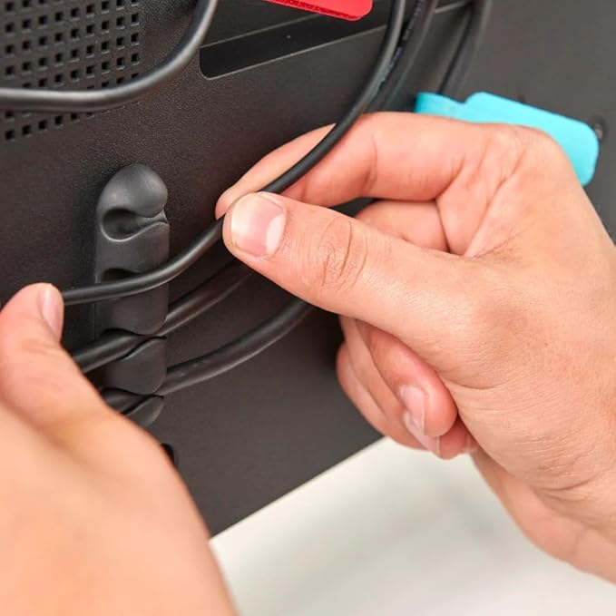 Wrap-It Storage Cable Clip Silicone BLK