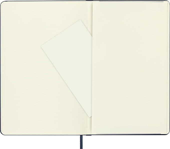 Moleskine Art Sketchbook, Hard Cover, Large (5" x 8.25") Plain/Blank, Sapphire Blue, 104 Pages