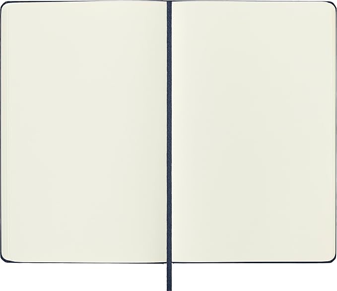 Moleskine Art Sketchbook, Hard Cover, Large (5" x 8.25") Plain/Blank, Sapphire Blue, 104 Pages
