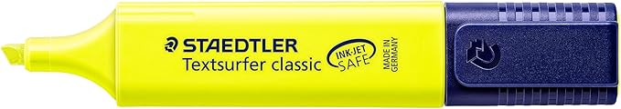 STAEDTLER Textsurfer Classic 364 Highlighter - Assorted Colours, Pack of 8
