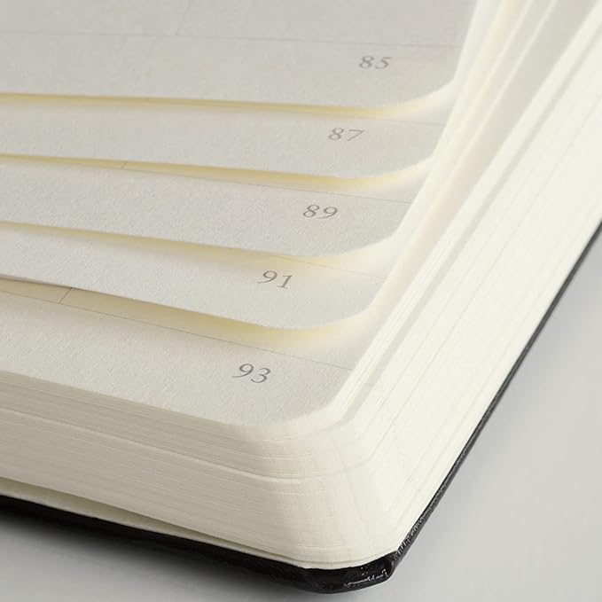 LEUCHTTURM1917 - Notebook Hardcover Medium A5-251 Numbered Pages for Writing and Journaling (Port Red, Plain)