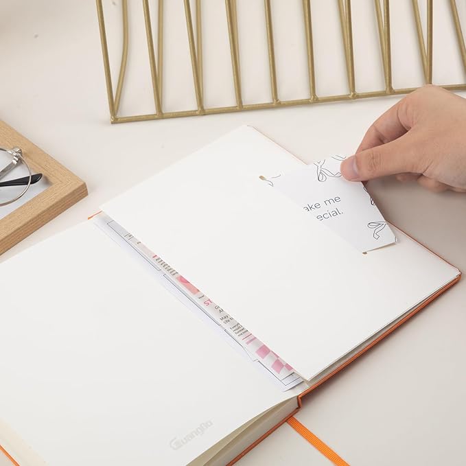 Lined Journal Notebook for Work with 160 Pages, 5.6" x 8" Hardcover Notebooks Journals Medium Size for Writing Women Men