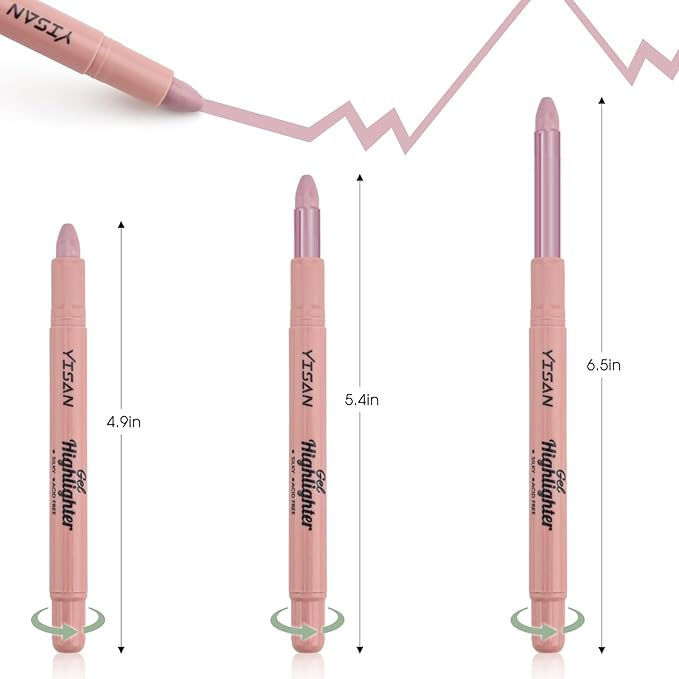 YISAN Bible Highlighter, Dry Highlighter,No Bleed, 8 Pastel Colors,70627