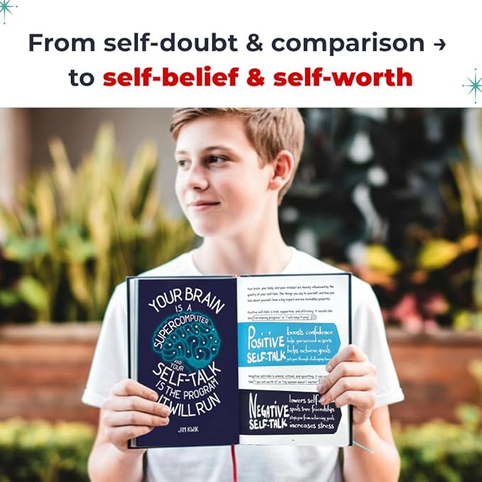 Big Life Journal – Growth Mindset & Gratitude Journal for Teens and Tweens (Ages 11–17) – Guided Workbook with Prompts, Reflection & Goal-Setting to Build Confidence, Positivity & Resilience – Gift for Teen Boys & Girls