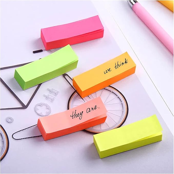 Sticky Notes, 1600 Sheets 1 x 3 in Self Sticky Notes Pad Colour Sticky Notes Super Sticky Notes Pad for Office Home School Meeting(8 Colors)