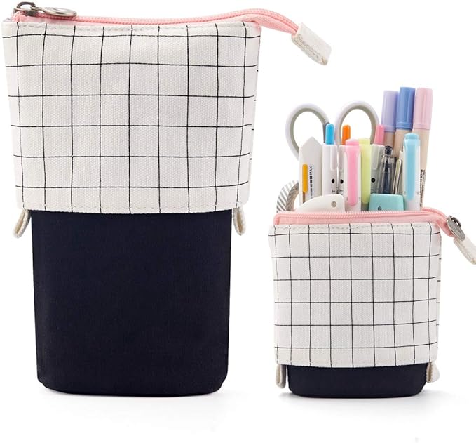 EASTHILL Big Capacity Pencil Pen Case Pouch Box Organizer Large Storage for Bullet Journal