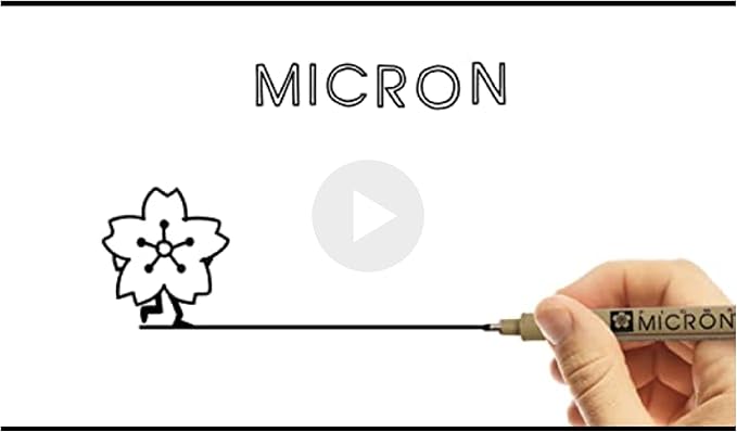 SAKURA Pigma Micron Black Ink Multi-tip Set, 10 Pack