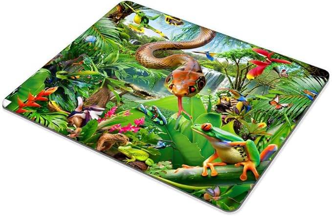Snakes and Frogs Mouse pad Customized Mousepad Non-Slip Rubber Base Mouse Pads for Computers Laptop Office Desk Accessories Mouse pad