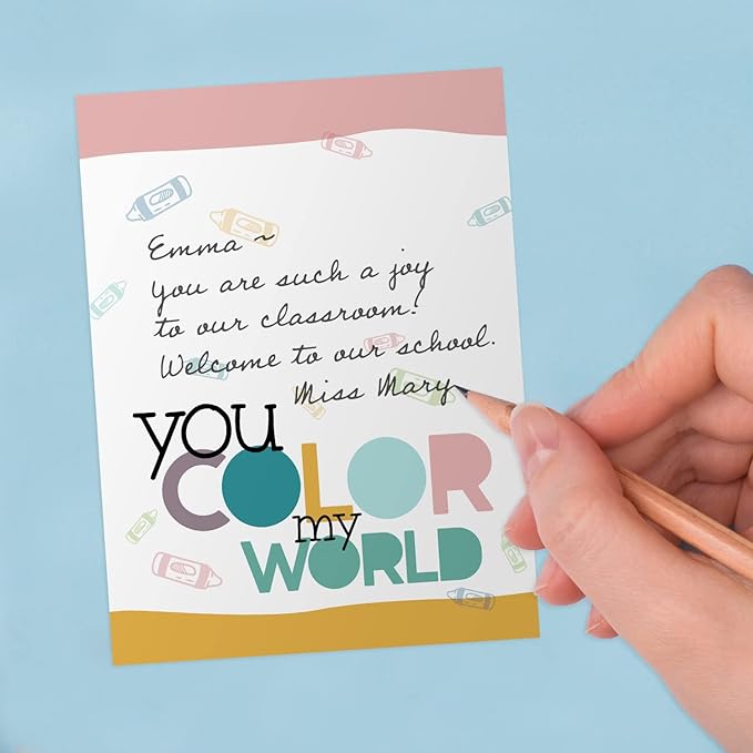 Modern Teacher Sticky Note Pads / 3" x 4" Education Sticky Notes/Set of 6 Pads/Empowering Quotes Teacher Gift/Made in USA