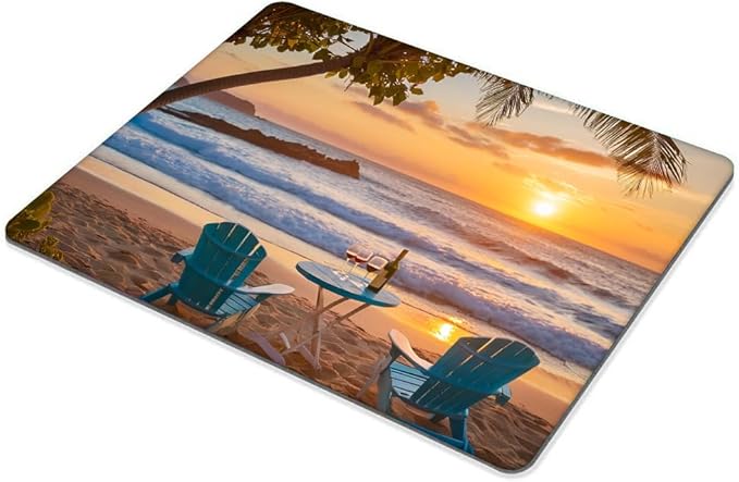 Sunset Over The Ocean Mouse pad Customized Mousepad Non-Slip Rubber Base Mouse Pads for Computers Laptop Office Desk Accessories Mouse pad