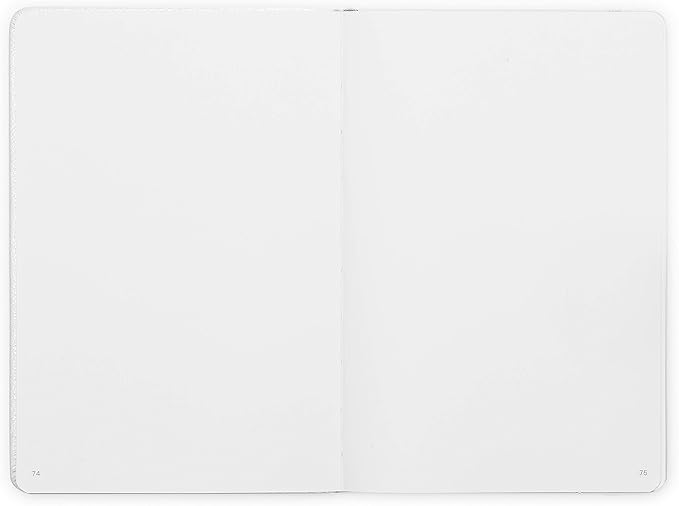 Minimalism Art, Premium Hard Cover Notebook Journal, Classic 5" x 8.3", 122 Numbered Pages, Gusseted Pocket, Ribbon Bookmark, Extra Thick Ink-Proof Paper 120gsm, San Francisco (Plain, Pink)