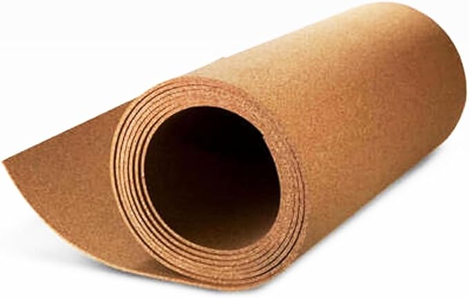 Large Cork Board Roll 72" x 48", 1/4" Thick Non-Adhesive Corkboard Bulletin Board Sheet for Walls/Office, ZHIDIAN 6' x 4' Premium Frameless Natural Cork Board for DIY Projects