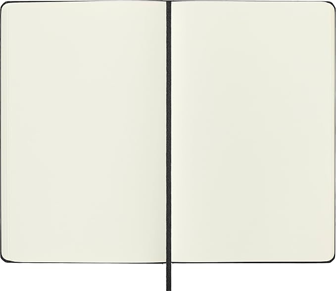 Moleskine Art Sketchbook, Hard Cover, Large (5" x 8.25") Plain/Blank, Black, 104 Pages
