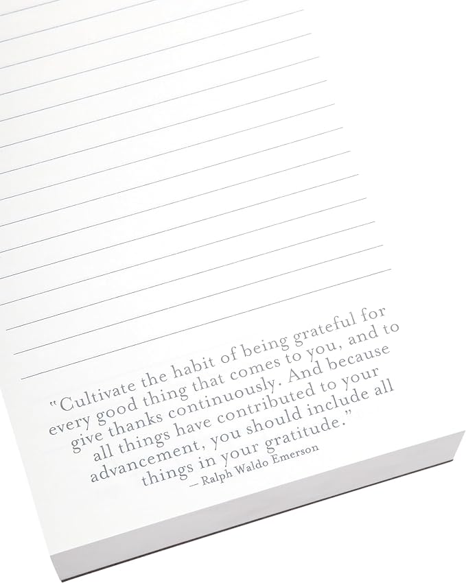 WORLD TRAVELER A Thought a Day List Pad with 365 Inspirational Quotes for Notes, Memos - A Year of Positive Thinking, To Do List Notepad, Size 5X8, Starburst