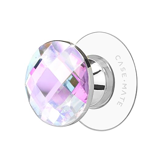 Case-Mate Minis - Soap Bubble Cell Phone Stand/Grip - Suction Cup Cell Phone Holder [Removable for Wireless Charging] for iPhones, Android Smartphones, Kindles & More - Iridescent