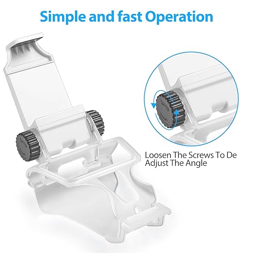 ICESPRING Phone Clip Holder Clamp Mount Stand Bracket for PlayStation 5 PS5 Wireless Controller