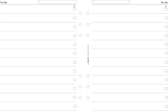 Filofax A5 To Do (B342211)