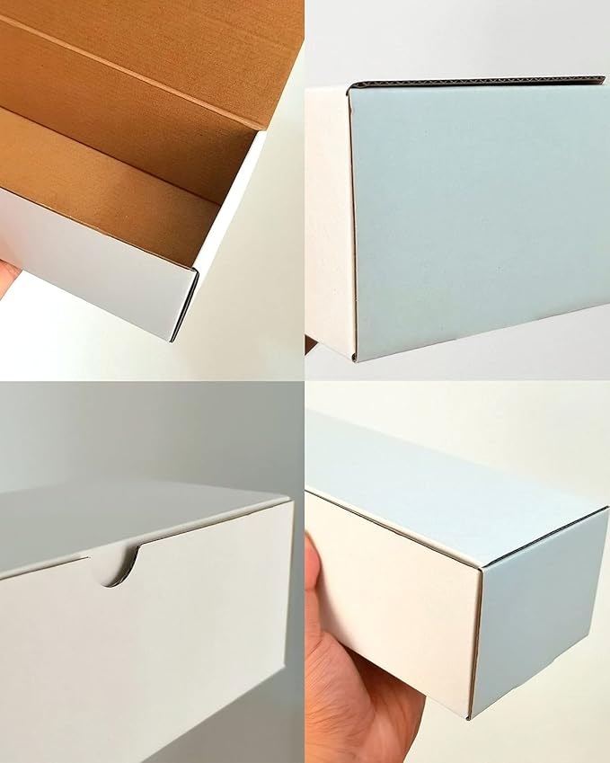 Top loader Storage Box, Cardboard Toploader Card Box, Holds 1200 Sports & Trading Card, Fits Baseball Football Cards, 8 Count
