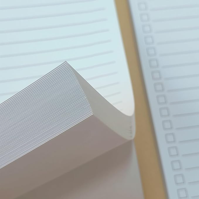 To Do List Notepad, Daily Task Planner Writing Pad, 2-Pack 3.7x8.5, College Ruled, Simple Stylish To-Dos Memo Pad for Planning, Tasks, Appointments, Reminders, Home, Office - 50 Sheets per Pad (To Do - No Magnet, 3.7" x 8.5")