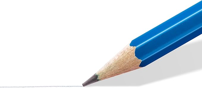 STAEDTLER Mars Lumograph 3H Graphite Art Drawing Pencil, 6 Pencils