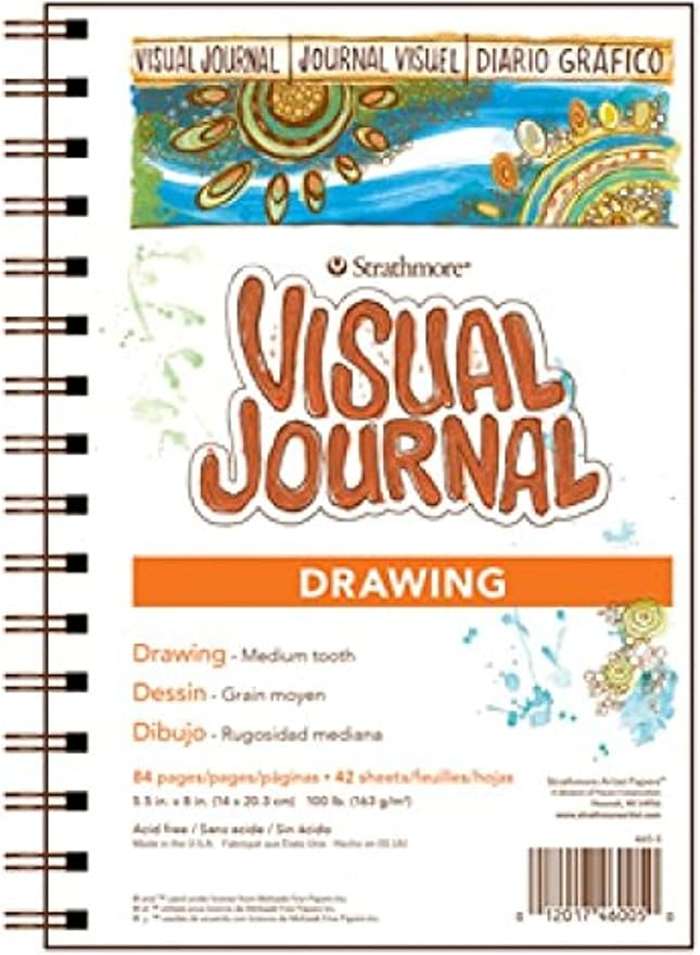 Strathmore Visual Journal Drawing 5.5"X8"-42 Sheets -460500