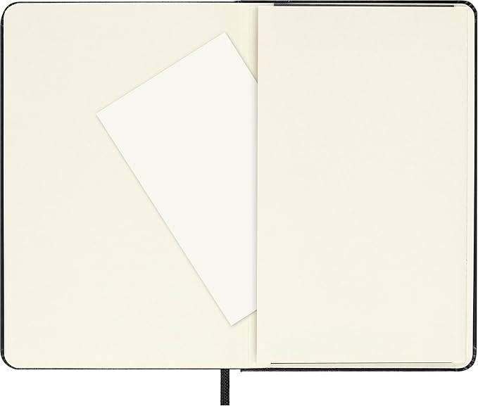 Moleskine Art Watercolor Notebook, Hard Cover, Pocket (3.5" x 5.5") Plain/Blank, Black, 60 Pages