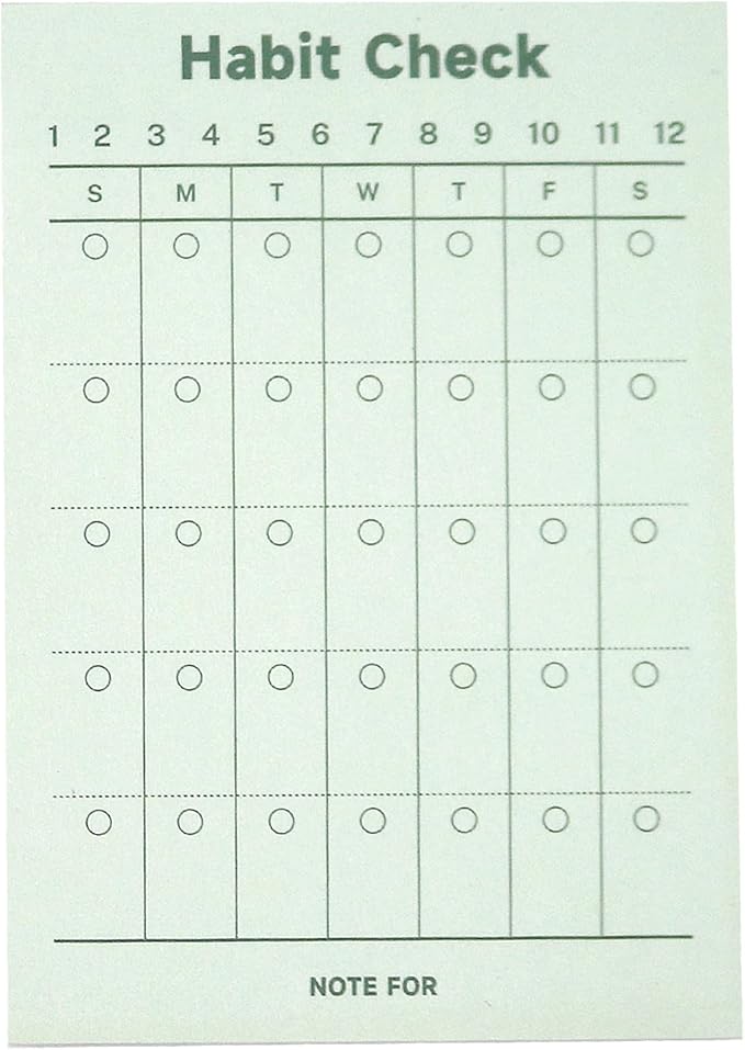 Habit Track Planner Scheduler Planner for Tracking Habits and Routines