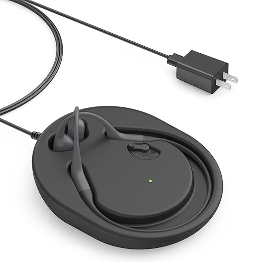 Charging Stand Compatible with Shokz Charging Cable, 3.93ft Magnetic Charger Cable USB, Wireless Charger Cord for Shokz Headphones OpenRun Pro,OpenRun,OpenRun Mini, OpenRun Pro Mini