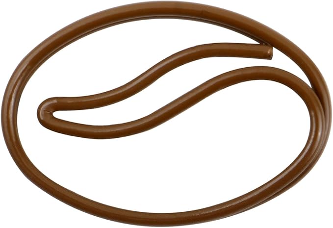 Coffee Bean Paperclip Coffee Bean-Shaped Paper Clips Coffee Introduction Card Clip Java-Shaped Paperclips for Coffee Lovers Café Pros Gifts Postcards Office School Decor Bookmarks (120 PCS)