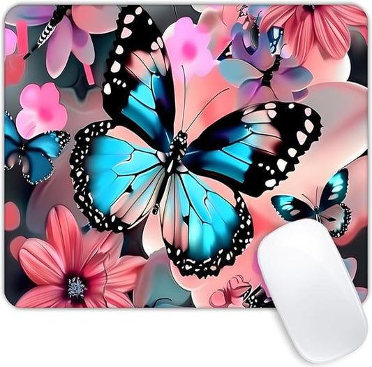Butterfly Mouse pad Customized Mousepad Non-Slip Rubber Base Mouse Pads for Computers Laptop Office Desk Accessories Mouse pad