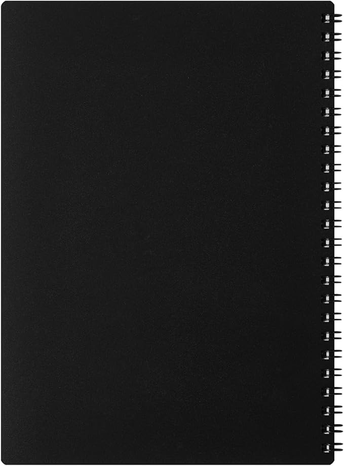 Maruman MNEMOSYNE Monthly Diary 2025, Monthly Planner with Tabs, 8.27 x 5.83 Inches (A5), 1 ea (MND283-25)