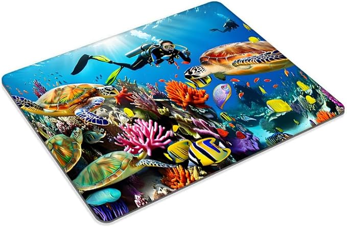 Marine Turtle Mouse pad Customized Mousepad Non-Slip Rubber Base Mouse Pads for Computers Laptop Office Desk Accessories Mouse pad