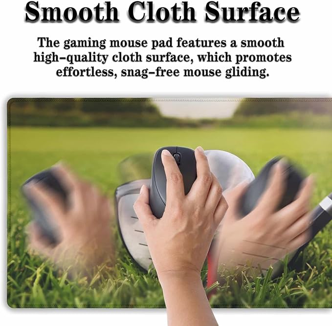 Large Desk Pad Green Big Desk Mat, Pc Mouse Pads Men¡¯s Office Accessories Gaming Desk Mats, Chic Office Desk Accessories Waterproof Non-Slip Rubber Base, 35.4 X 15.7 inch for Work/Game/Office