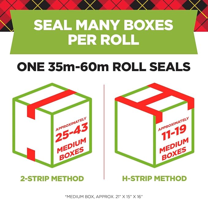 Scotch Sure Start Packing Tape, Clear, Quiet Unwind and Easy Start, 1.88 in. x 54.6 yd., 8 Tape Rolls