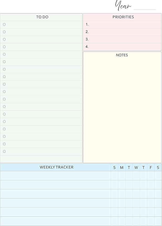 Undated Weekly Planner Inserts fits 11-Disc Letter Size. Fits; TUL Letter, Staples ARC Notebook, Levenger Circa, NOTIQ Letra 11-Disc (XL1), Marta Stewart (11 Disc, Letter)