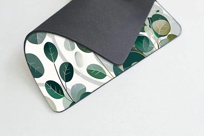 Eucalyptus Mouse pad Non-Slip Rubber Base Mouse Pads for Computers Laptop Office Desk Accessories Mouse pad