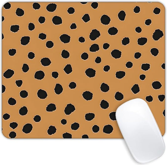 Black dots Mouse pad Customized Mousepad Non-Slip Rubber Base Mouse Pads for Computers Laptop Office Desk Accessories Mouse pad