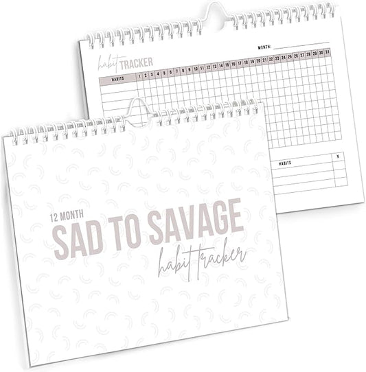 Habit Tracker by Shelby Sacco - Daily Habit Tracker Journal with Affirmations and Educational Material on the Habit Loop for Creating Habits to Improve Your Life