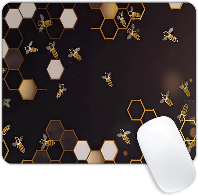 Honeycomb Mouse pad Non-Slip Rubber Base Mouse Pads for Computers Laptop Office Desk Accessories Mouse pad