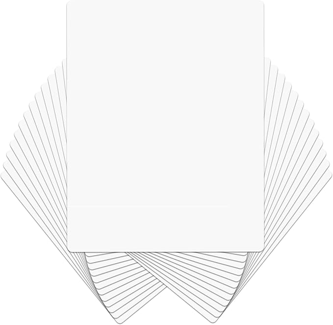 Dry Erase Lapboards, HERKKA 32 Pack Double Sided Dry Erase Lap Boards 9 x 12.5 Inch Small Dry Erase Boards for Students Classroom Teacher Supplies