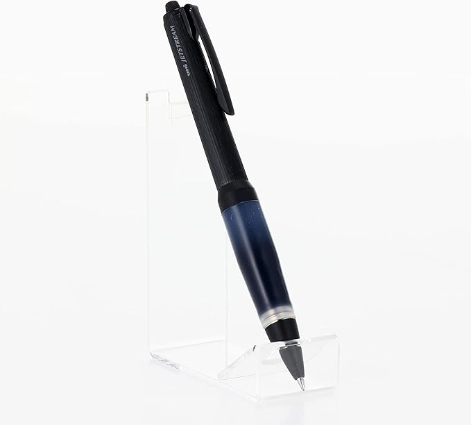 Uni Alpha-Gel Jetstream 0.7 mm Ball Point Pen, Black Body, Black Ink (SXN1000071P24)