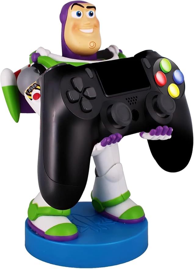 Cable Guy: Pixar Buzz Lightyear Phone Stand & Controller Holder - Disney Officially Licenced Figure - Exquisite Gaming