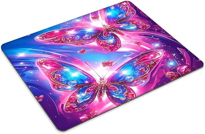 Hot Butterfly Mouse pad Customized Mousepad Non-Slip Rubber Base Mouse Pads for Computers Laptop Office Desk Accessories Mouse pad