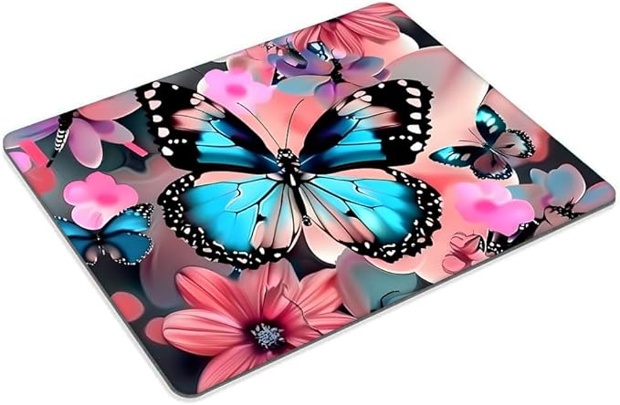 Butterfly Mouse pad Customized Mousepad Non-Slip Rubber Base Mouse Pads for Computers Laptop Office Desk Accessories Mouse pad