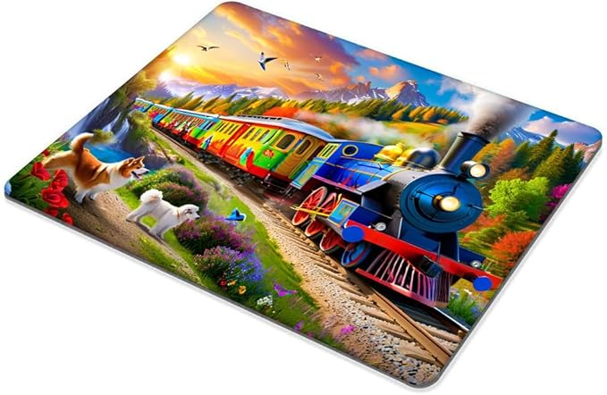 Train Mouse pad Customized Mousepad Non-Slip Rubber Base Mouse Pads for Computers Laptop Office Desk Accessories Mouse pad